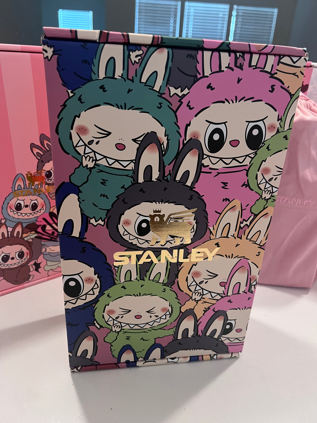 * * LIMITED EDITION * Stanley X Labubu The Monsters 40 oz Quencher H2.0 FlowState Tumbler – 100% Authentic (New In Box)