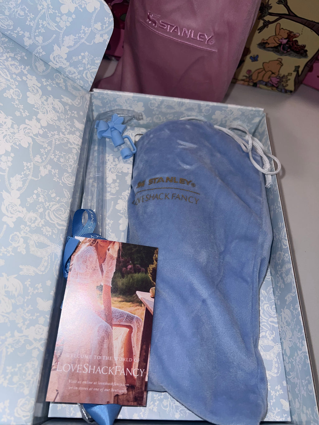 Stanley X LoveShackFancy - Blue Bow Bouquet
