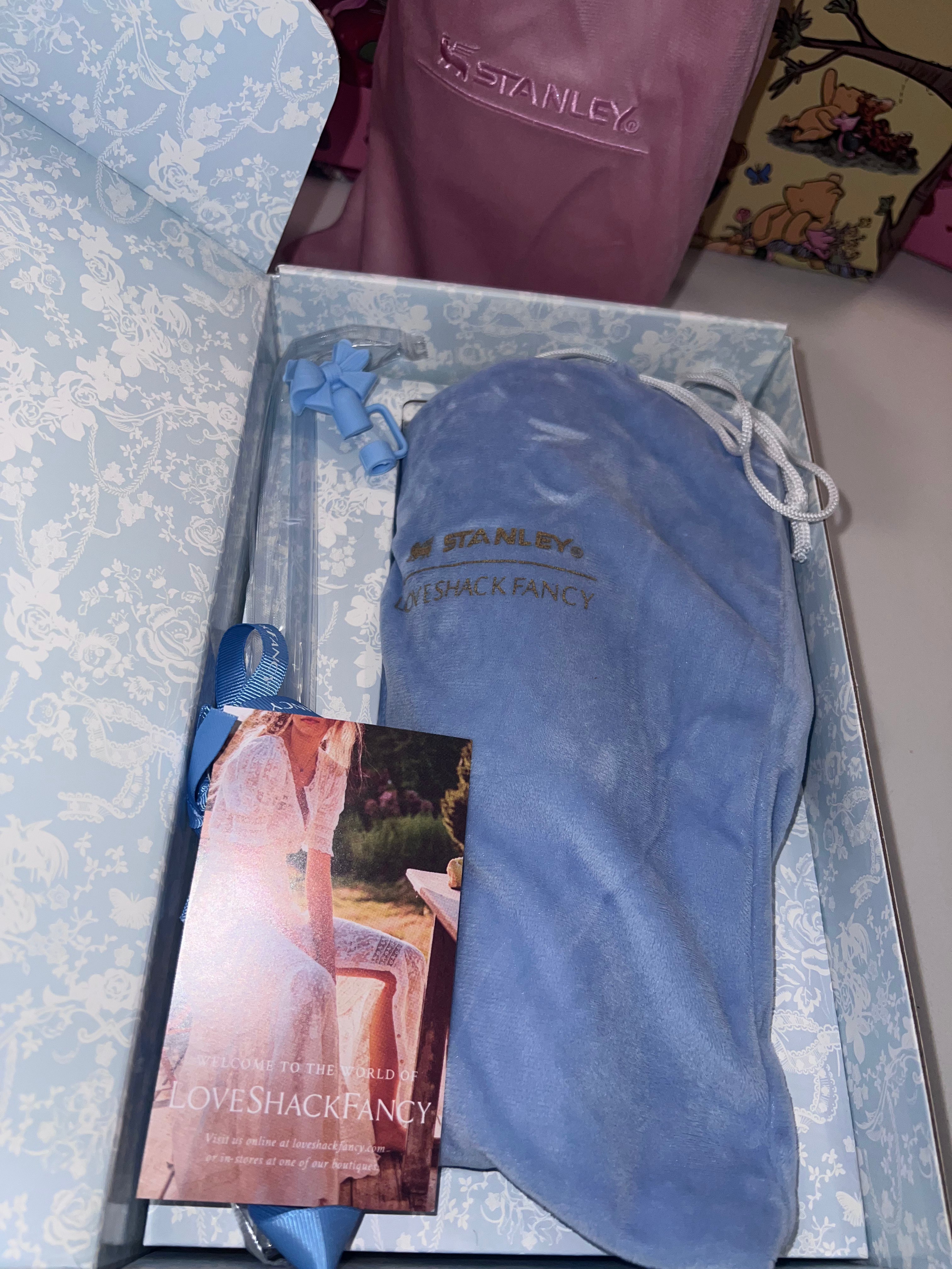 Stanley X LoveShackFancy - Blue Bow Bouquet