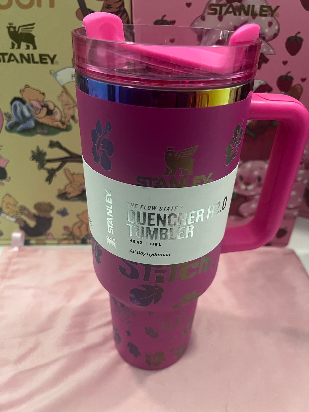 Stanley - Custom Pink Stitch