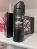 Owala FreeSip 32 oz Water Bottle - Plain Black